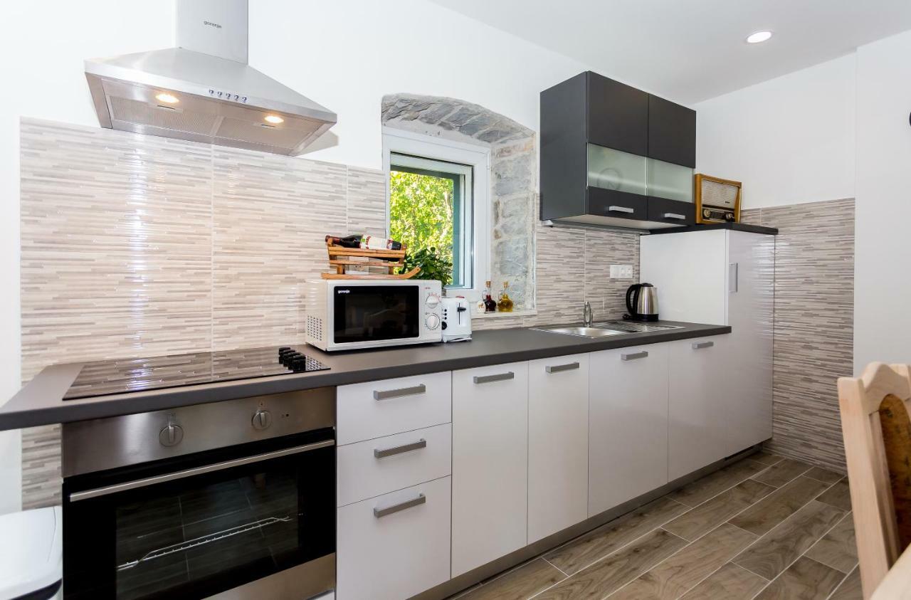 Apartmani Rebac Gata Exteriér fotografie