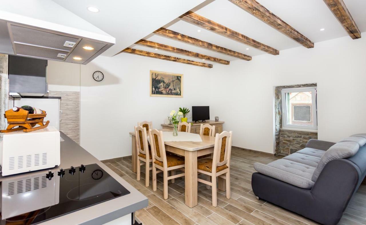 Apartmani Rebac Gata Exteriér fotografie