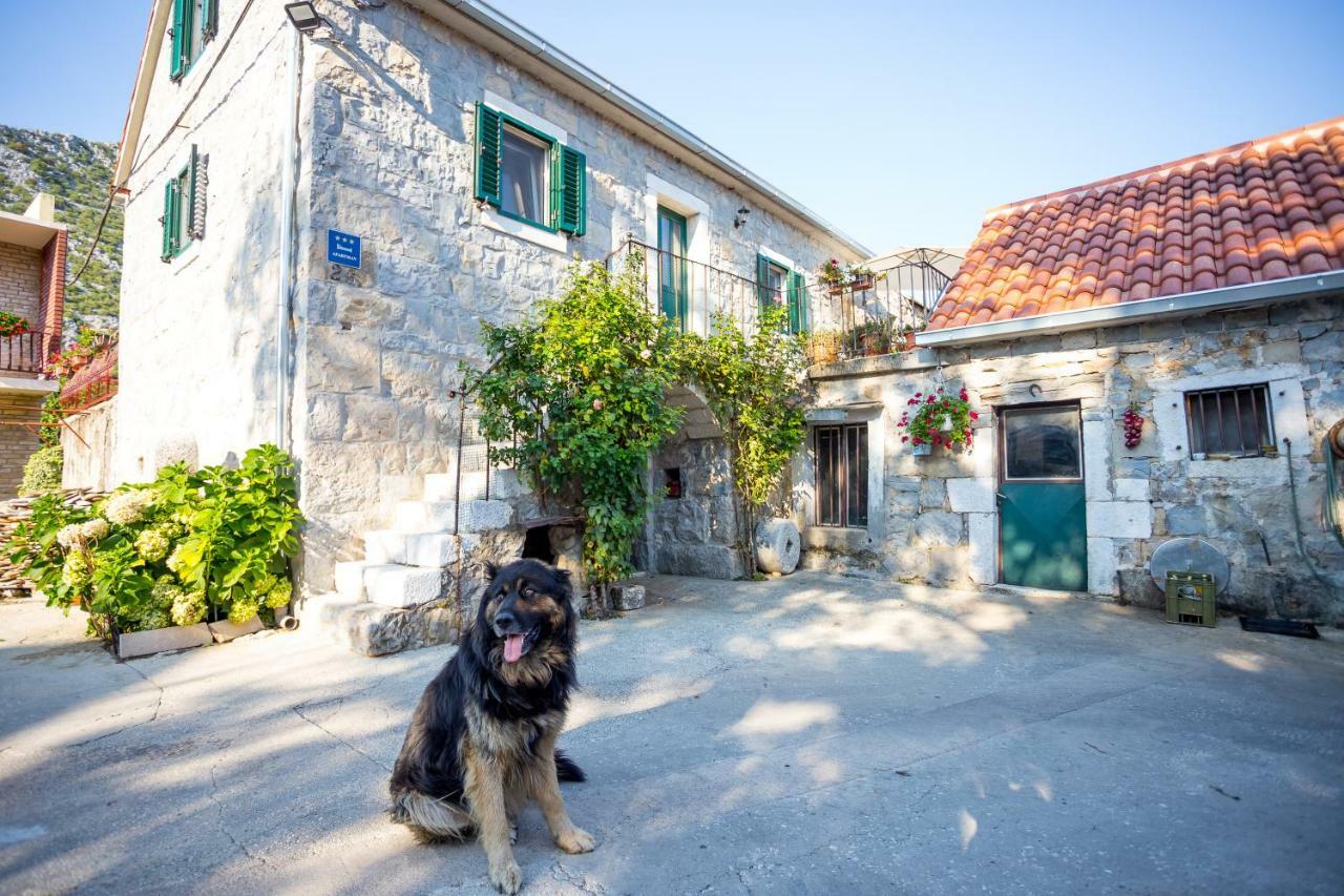 Apartmani Rebac Gata Exteriér fotografie