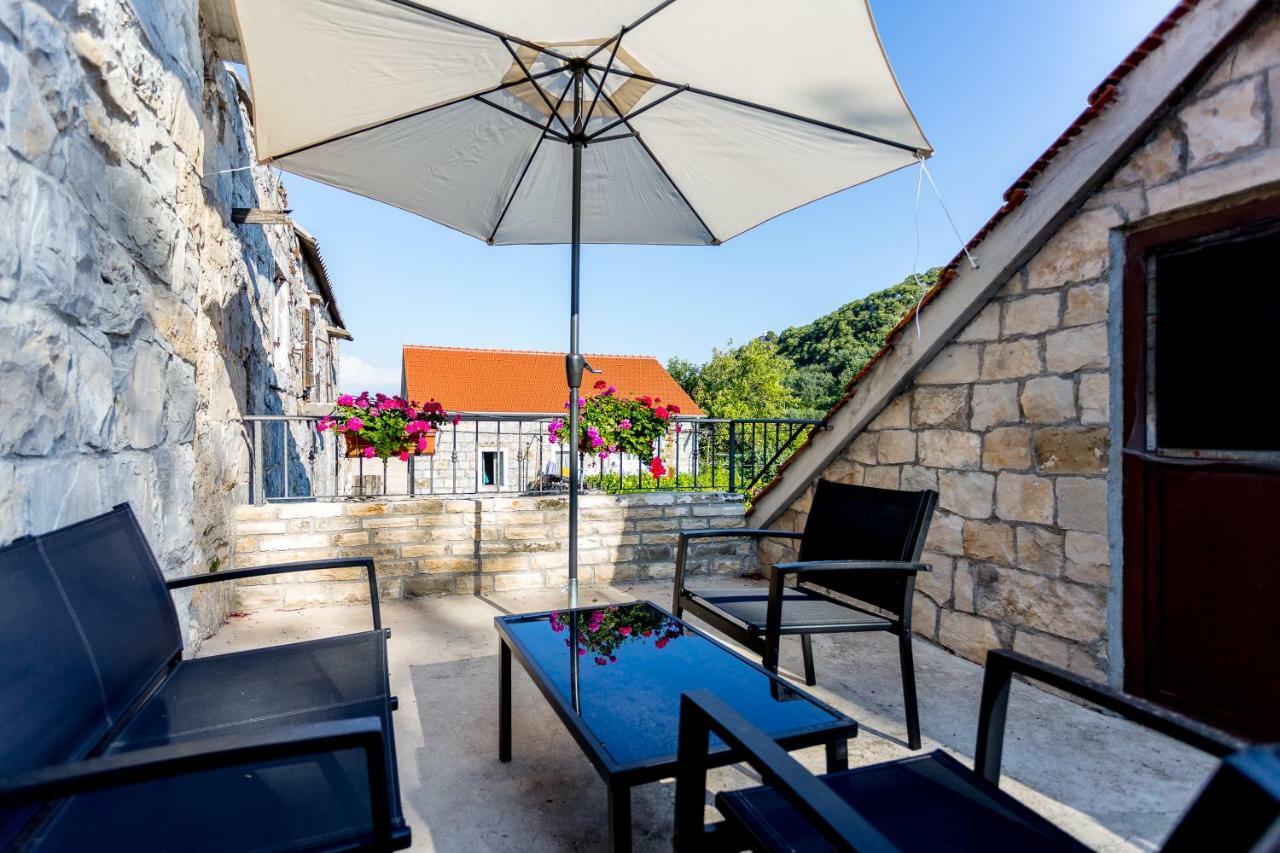 Apartmani Rebac Gata Exteriér fotografie